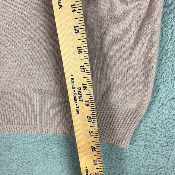 NakedCashmere Tulip Sweater Womens XS Pink Cashmere Off the Shoulder FLAWS - Picture 16 of 16